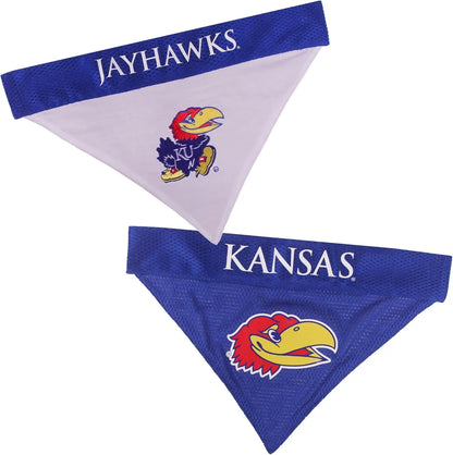 Official NCAA Collegiate Pet Bandana – Game Day Gear for Dogs & Cats Kansas Jayhawks Small Medium