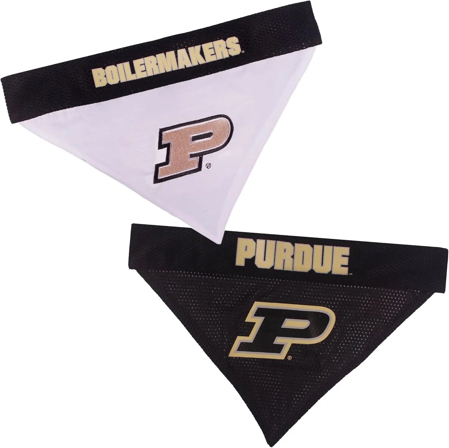 Official NCAA Collegiate Pet Bandana – Game Day Gear for Dogs & Cats Purdue Boilermakers Large X-Large