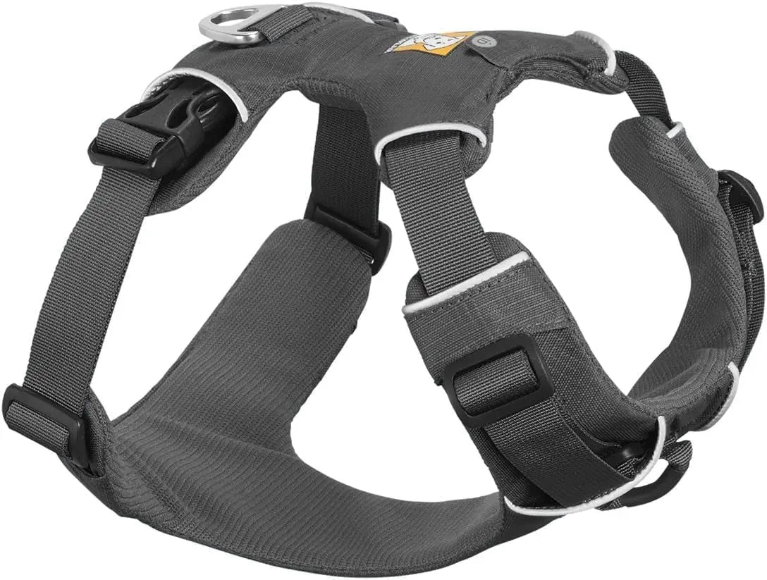 Reflective Lightweight Dog Harness for All Dogs - Padded & Adjustable for Walking, Training & Everyday Use Twilight Gray Small