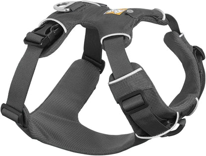 Reflective Lightweight Dog Harness for All Dogs - Padded & Adjustable for Walking, Training & Everyday Use Twilight Gray Small