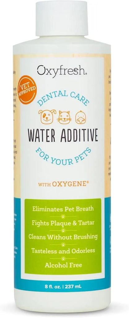 Pet Dental Water Additive 2 Pack – Fresh Breath & Tartar Control Dogs Cats