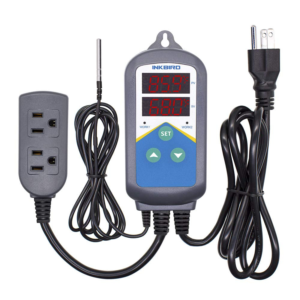 Inkbird Aquarium Heater Controller with Probe, Day/Night Temperature Timer