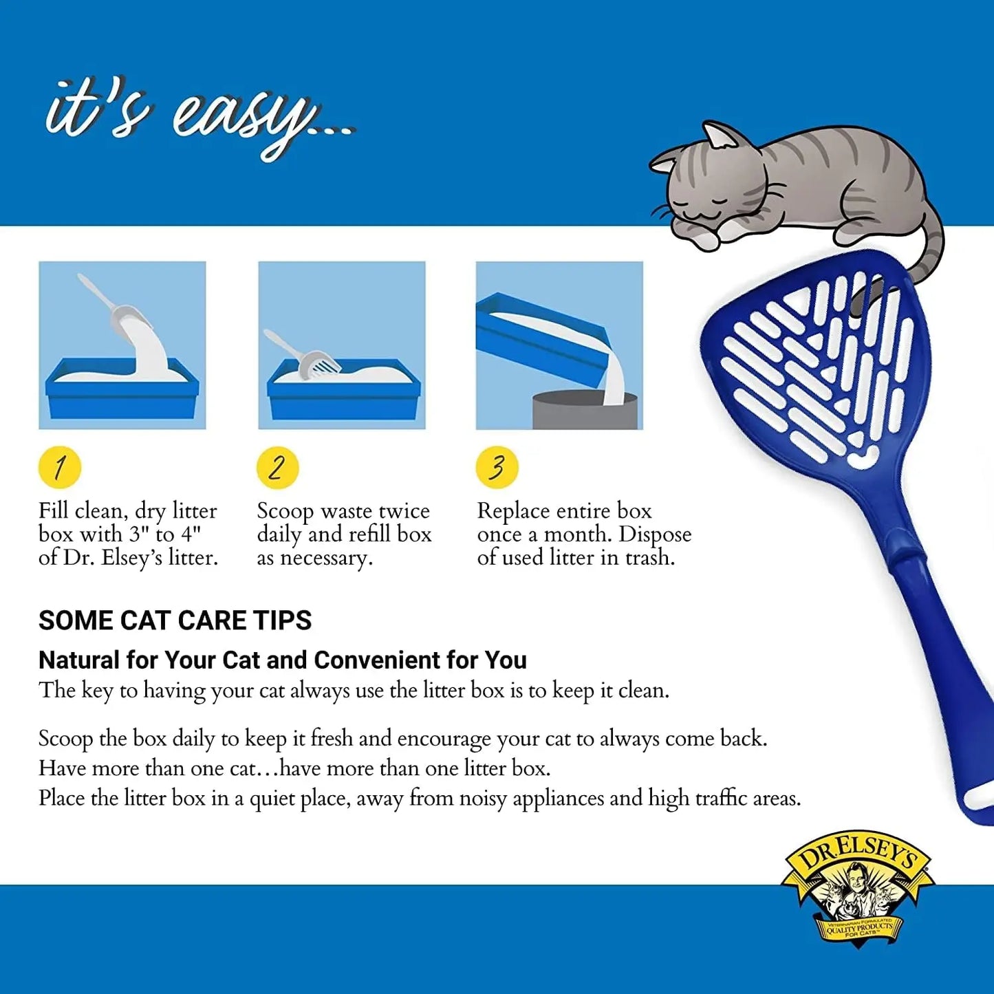 Dr. Elsey's Ultra Unscented Clumping Clay Cat Litter