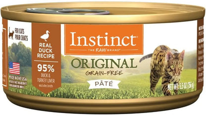 Natural Rabbit Recipe Canned Cat Food, Grain-Free 5.5oz (Case of 12 or 24)