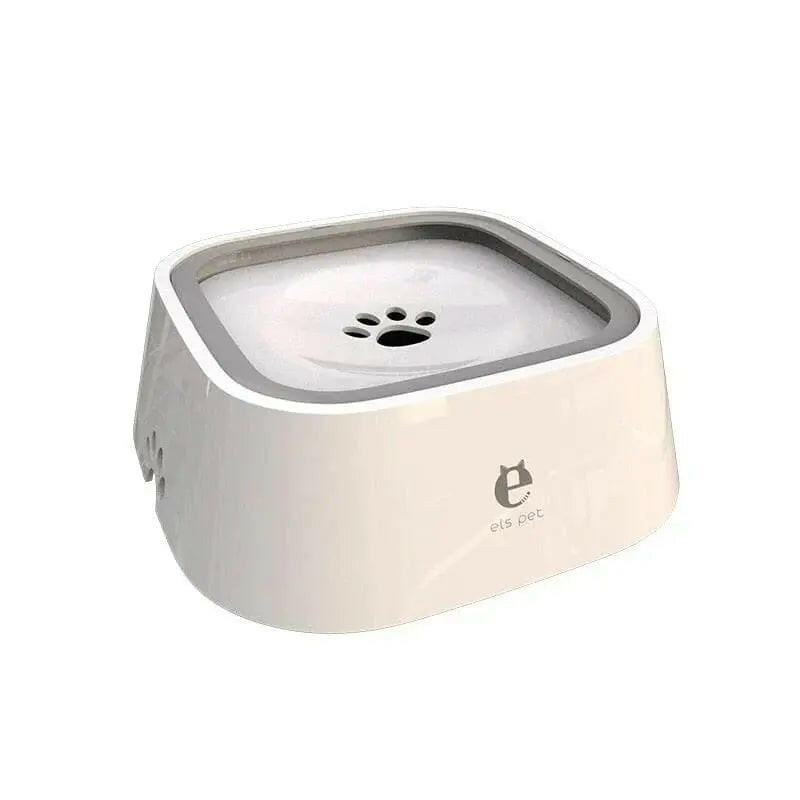 Non-Spill Dog Water Bowl with Floating Lid – Large Capacity, Anti-Skid, Keeps Pet’s Face & Floor Dry Default Title