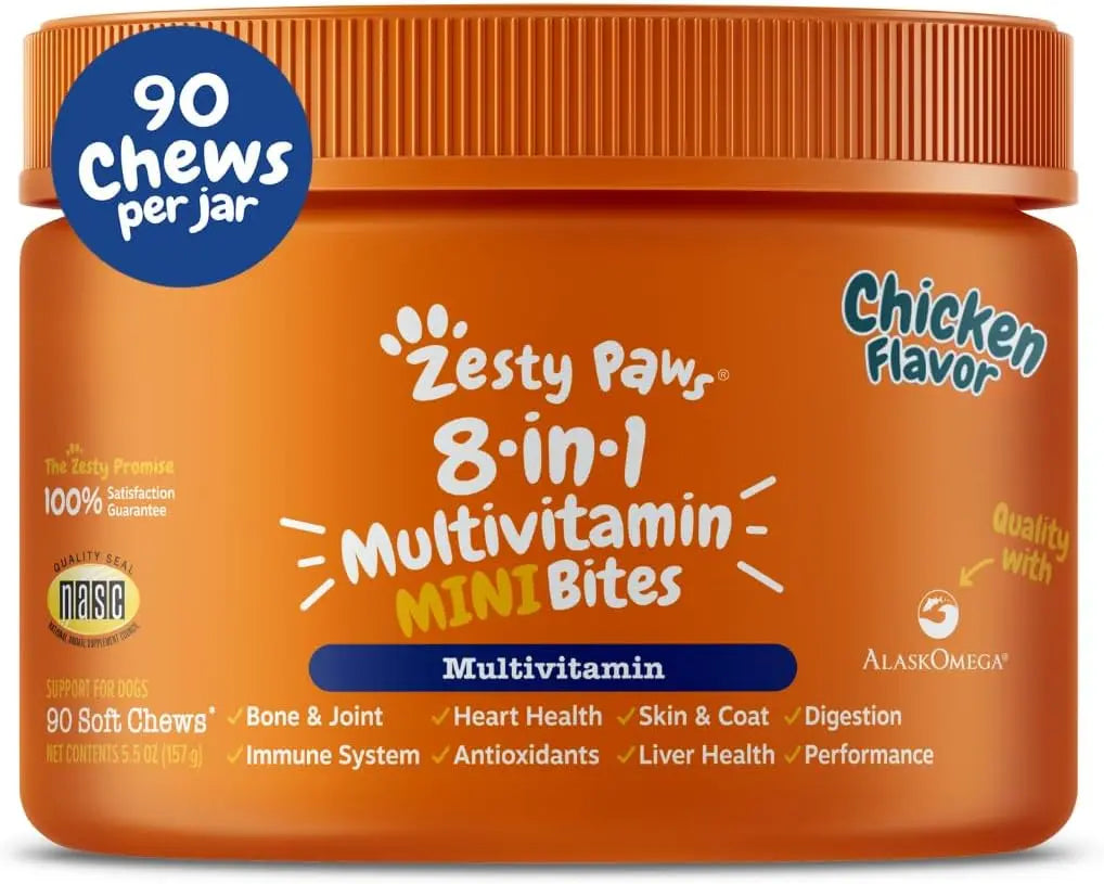 8-in-1 Multifunctional Bites for Dogs – Hip & Joint, Skin, Gut, Heart & Immune Support