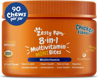 8-in-1 Multifunctional Bites for Dogs – Hip & Joint, Skin, Gut, Heart & Immune Support