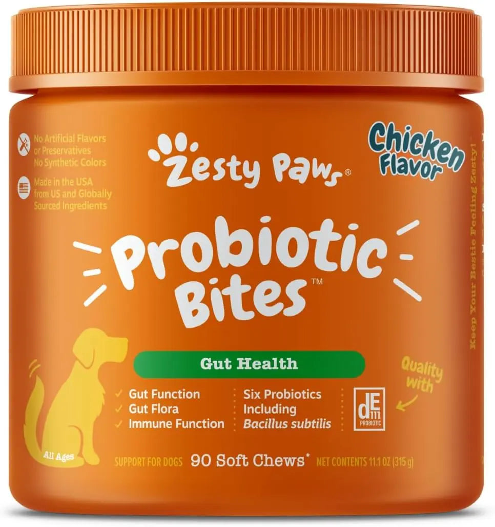 8-in-1 Multifunctional Bites for Dogs – Hip & Joint, Skin, Gut, Heart & Immune Support Chicken 90 Count