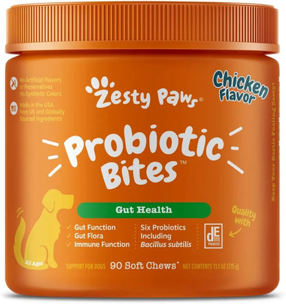 8-in-1 Multifunctional Bites for Dogs – Hip & Joint, Skin, Gut, Heart & Immune Support Chicken 90 Count