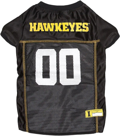 Licensed Official NCAA Mesh Jersey for Dogs & Cats Iowa Hawkeyes