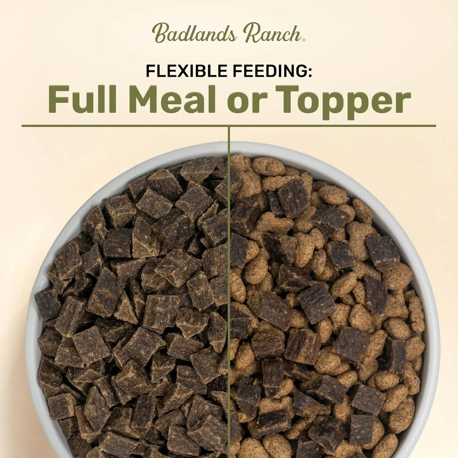 Superfood Complete Adult Dog Food 24oz Beef or Fish | Air-Dried High Protein, No Fillers