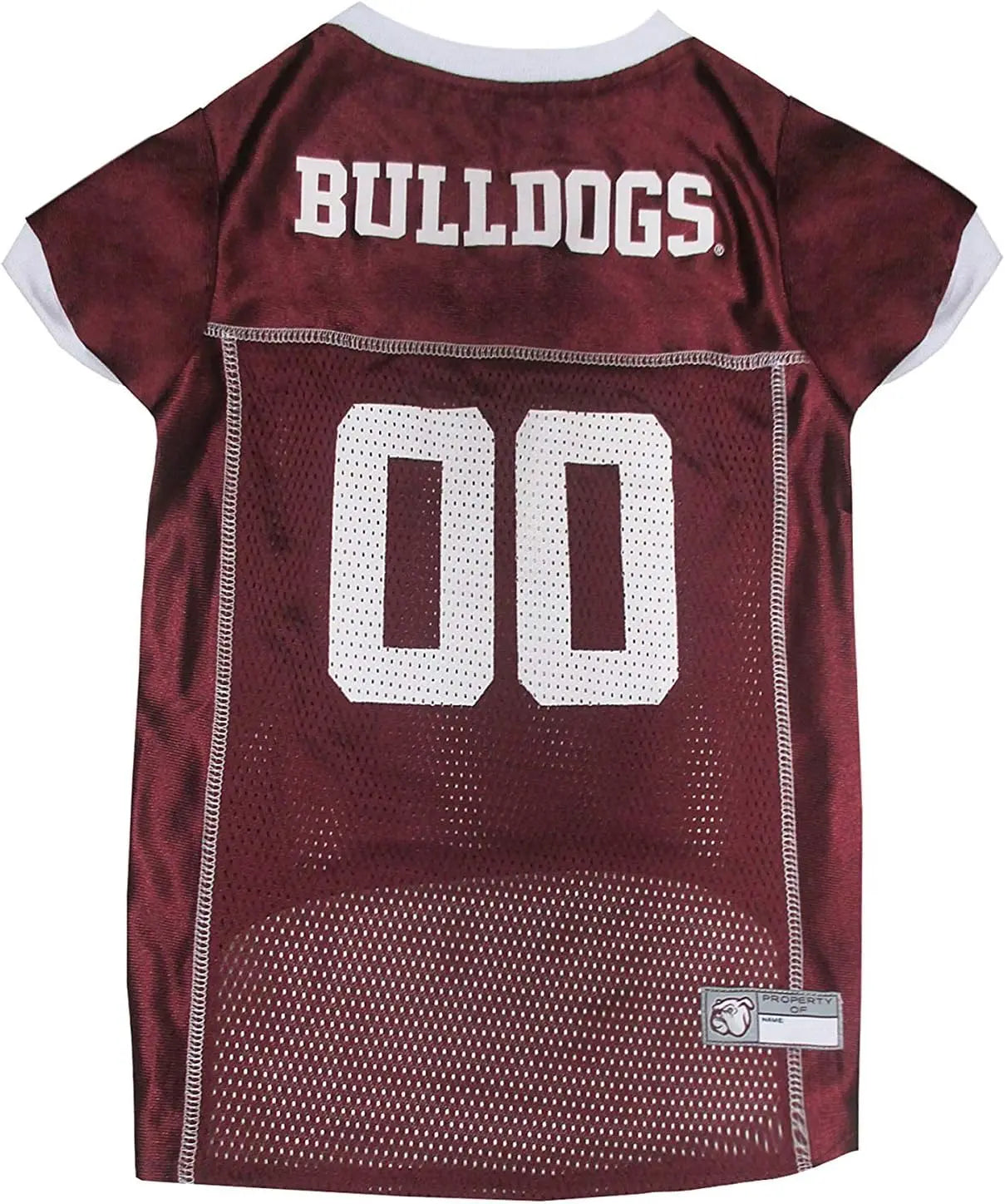 Licensed Official NCAA Mesh Jersey for Dogs & Cats Mississippi State Bulldogs