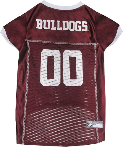 Licensed Official NCAA Mesh Jersey for Dogs & Cats Mississippi State Bulldogs