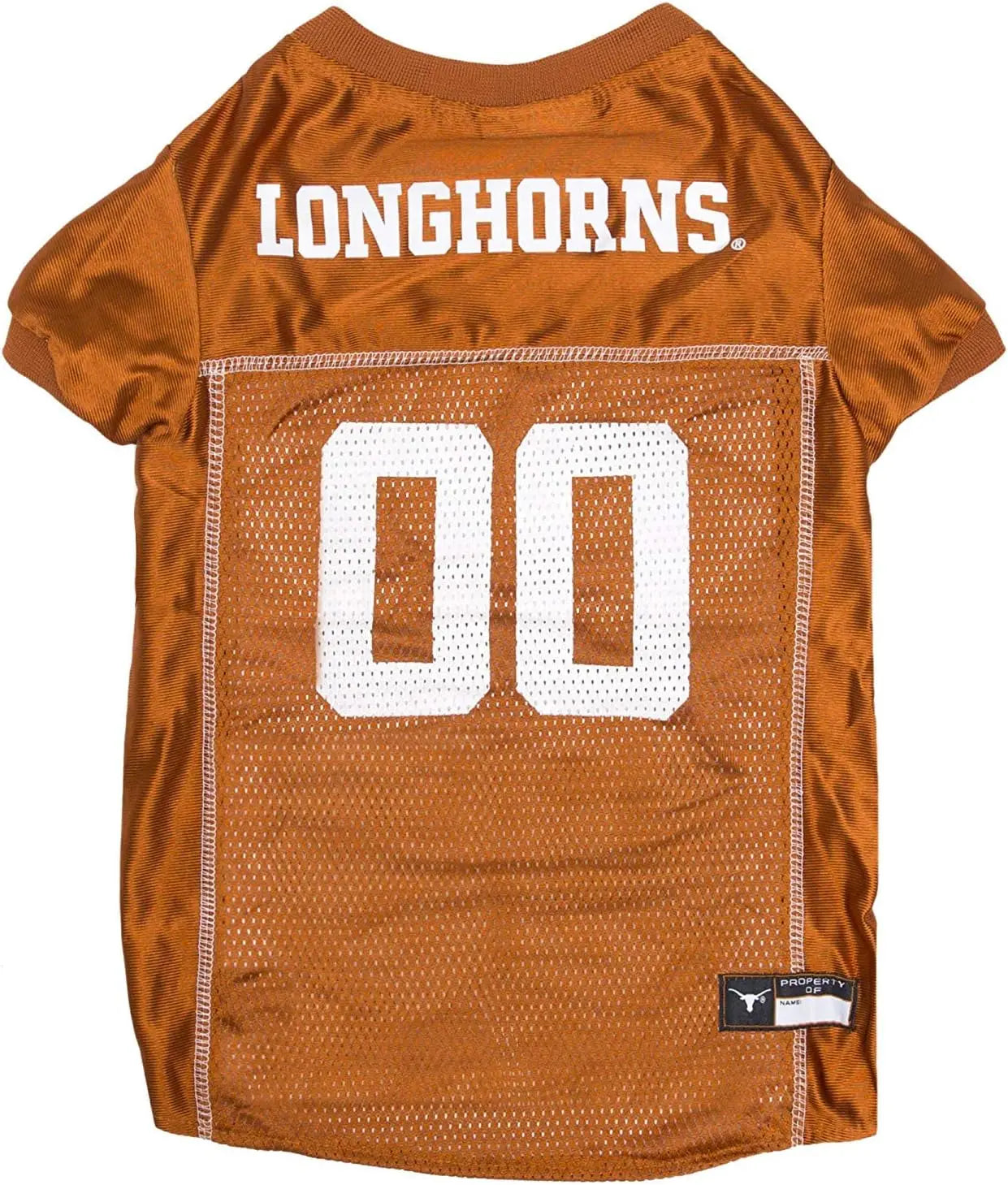 Licensed Official NCAA Mesh Jersey for Dogs & Cats Texas Longhorns X-Large