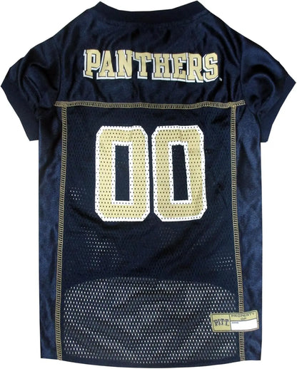 Licensed Official NCAA Mesh Jersey for Dogs & Cats Pittsburgh Panthers X-Large