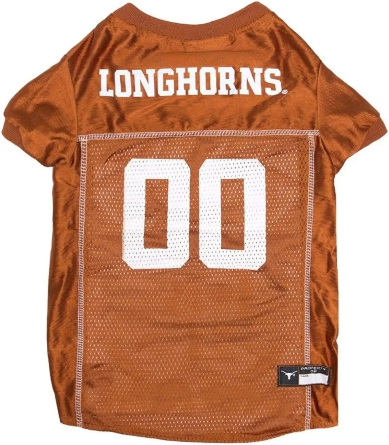 Licensed Official NCAA Mesh Jersey for Dogs & Cats Texas Longhorns Small