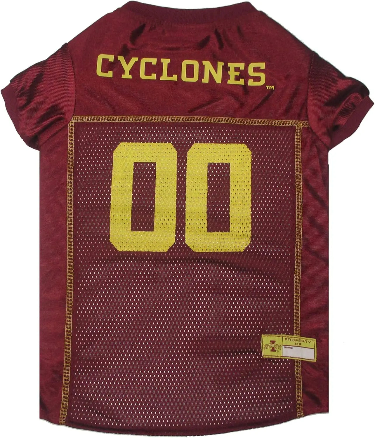Licensed Official NCAA Mesh Jersey for Dogs & Cats Iowa State Cyclones Xx-Large
