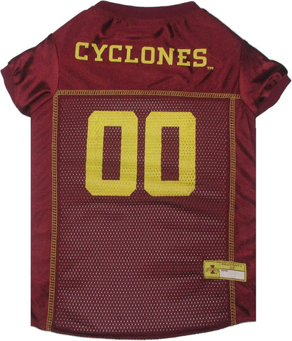 Licensed Official NCAA Mesh Jersey for Dogs & Cats Iowa State Cyclones Xx-Large