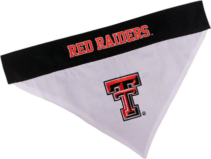 Official NCAA Collegiate Pet Bandana – Game Day Gear for Dogs & Cats Texas Tech Red Raiders