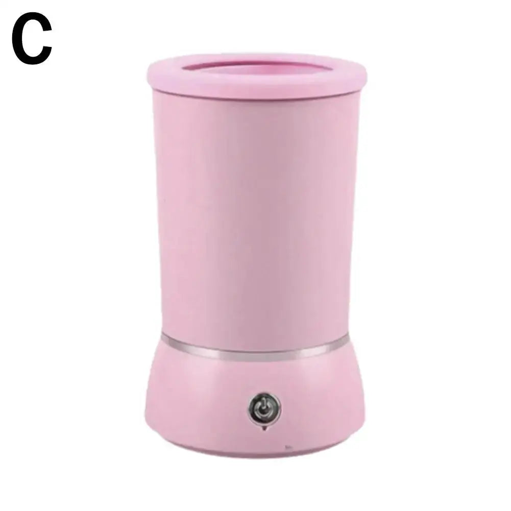 USB Rechargeable-Portable Automatic Dog Paw Cleaner & Massager for Small & Medium Pets Pink
