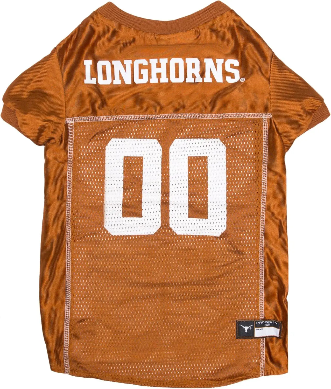 Licensed Official NCAA Mesh Jersey for Dogs & Cats Texas Longhorns X-Small