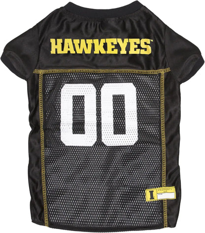 Licensed Official NCAA Mesh Jersey for Dogs & Cats Iowa Hawkeyes X-Large