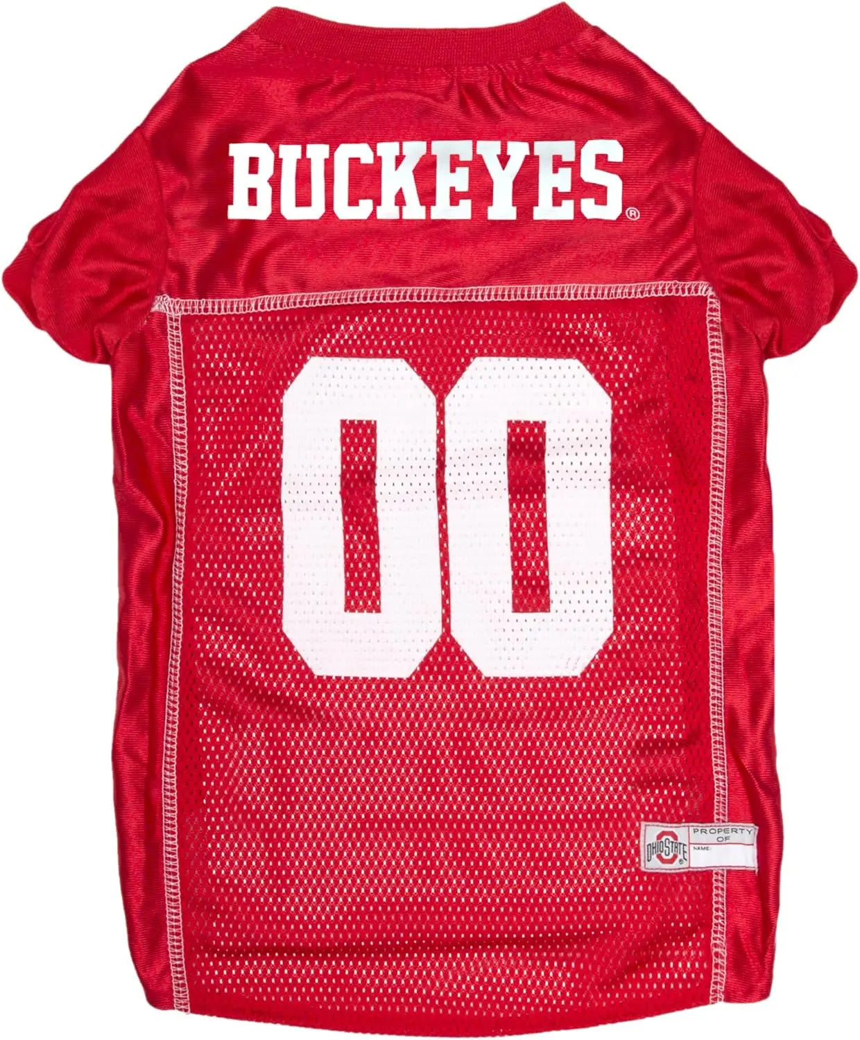 Licensed Official NCAA Mesh Jersey for Dogs & Cats Ohio State Buckeyes