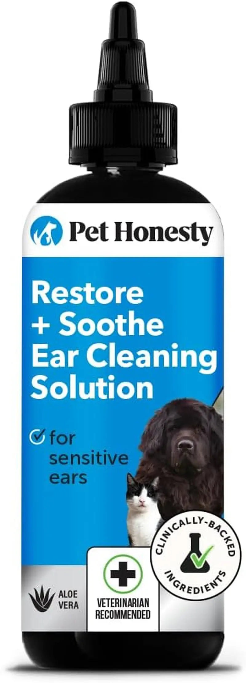 Chlorhexidine Itch Relief Pet Shampoo – Dogs & Cats, 16oz for Allergies, Itching, Skin and Coat Supplement Ear Cleaner