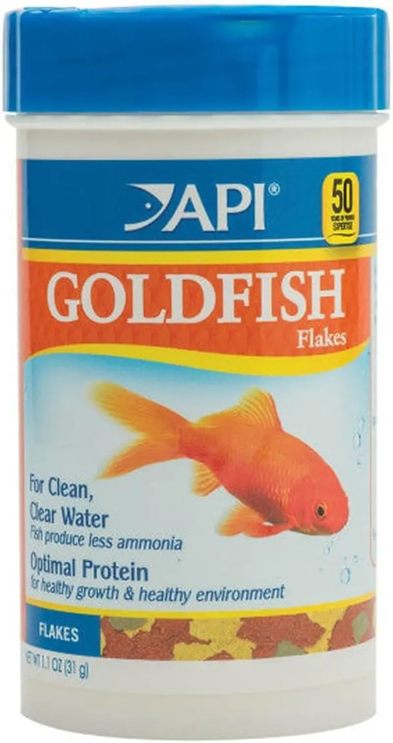 API Tropical Flakes Fish Food 5.7oz High Protein Clean Water Formula Goldfish 1 Ounce (Pack Of 1)