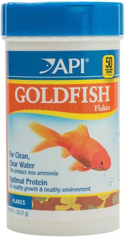 API Tropical Flakes Fish Food 5.7oz High Protein Clean Water Formula Goldfish 1 Ounce (Pack Of 1)
