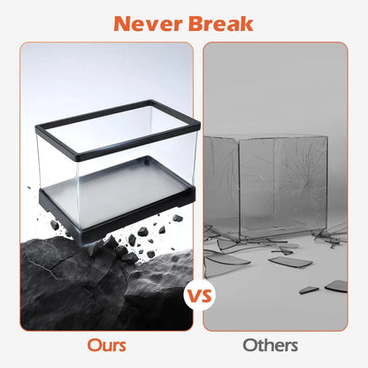 AZV Large Turtle Tank Kit | All-in-One Indoor Habitat w/ UVB Lamp