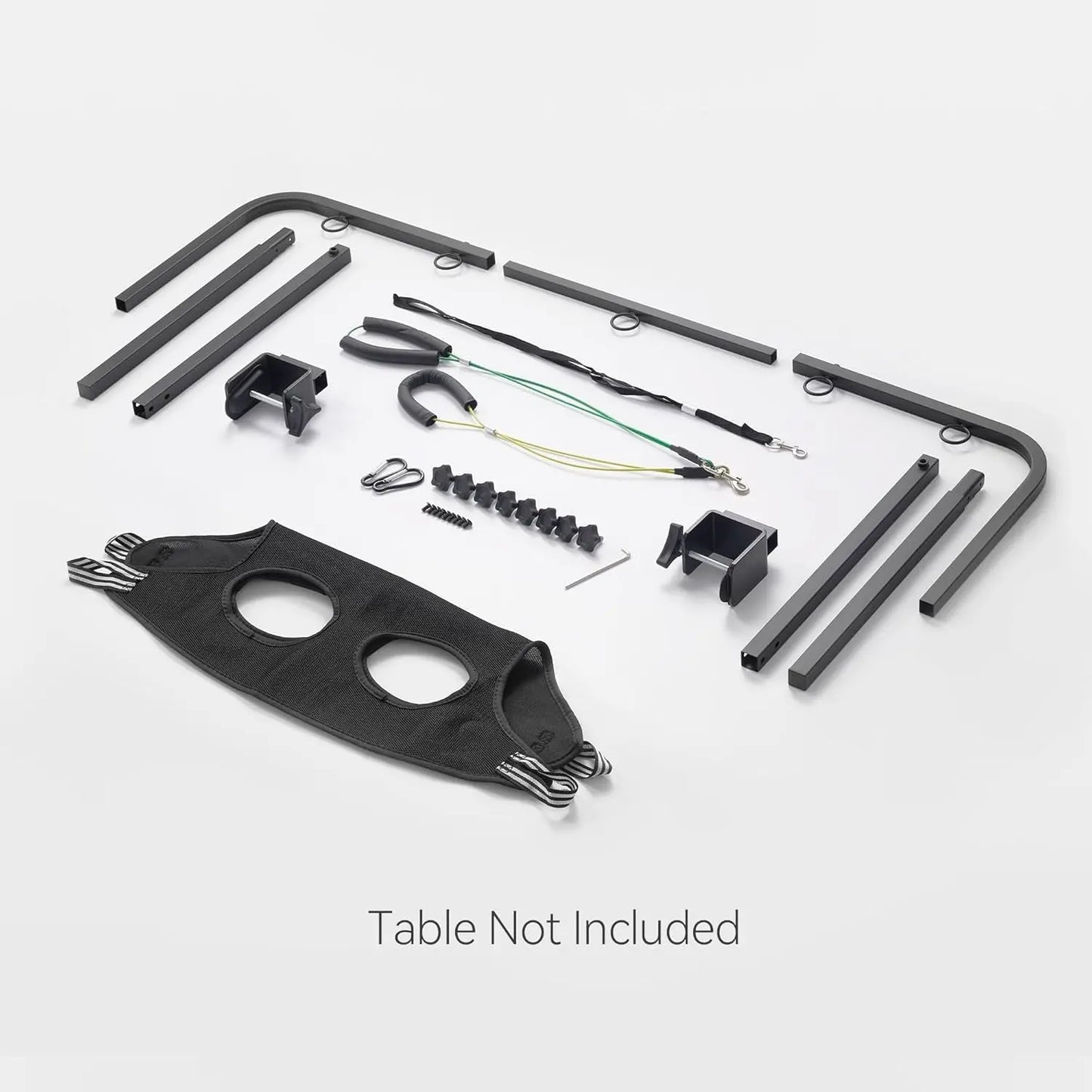 Adjustable Dog Grooming Arm 42" with Clamp, Hammock & Nooses for Tables