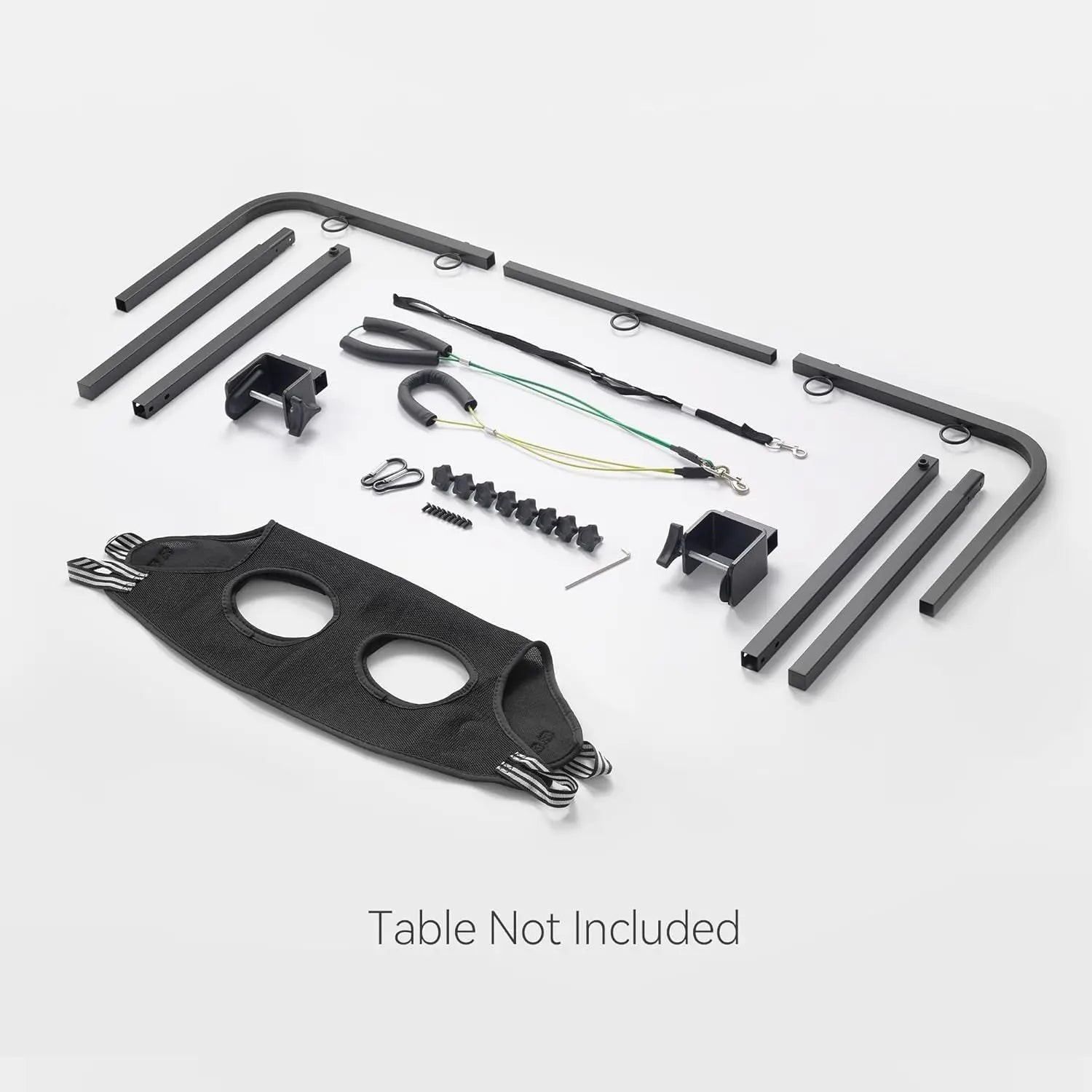 Adjustable Dog Grooming Arm 42" with Clamp, Hammock & Nooses for Tables