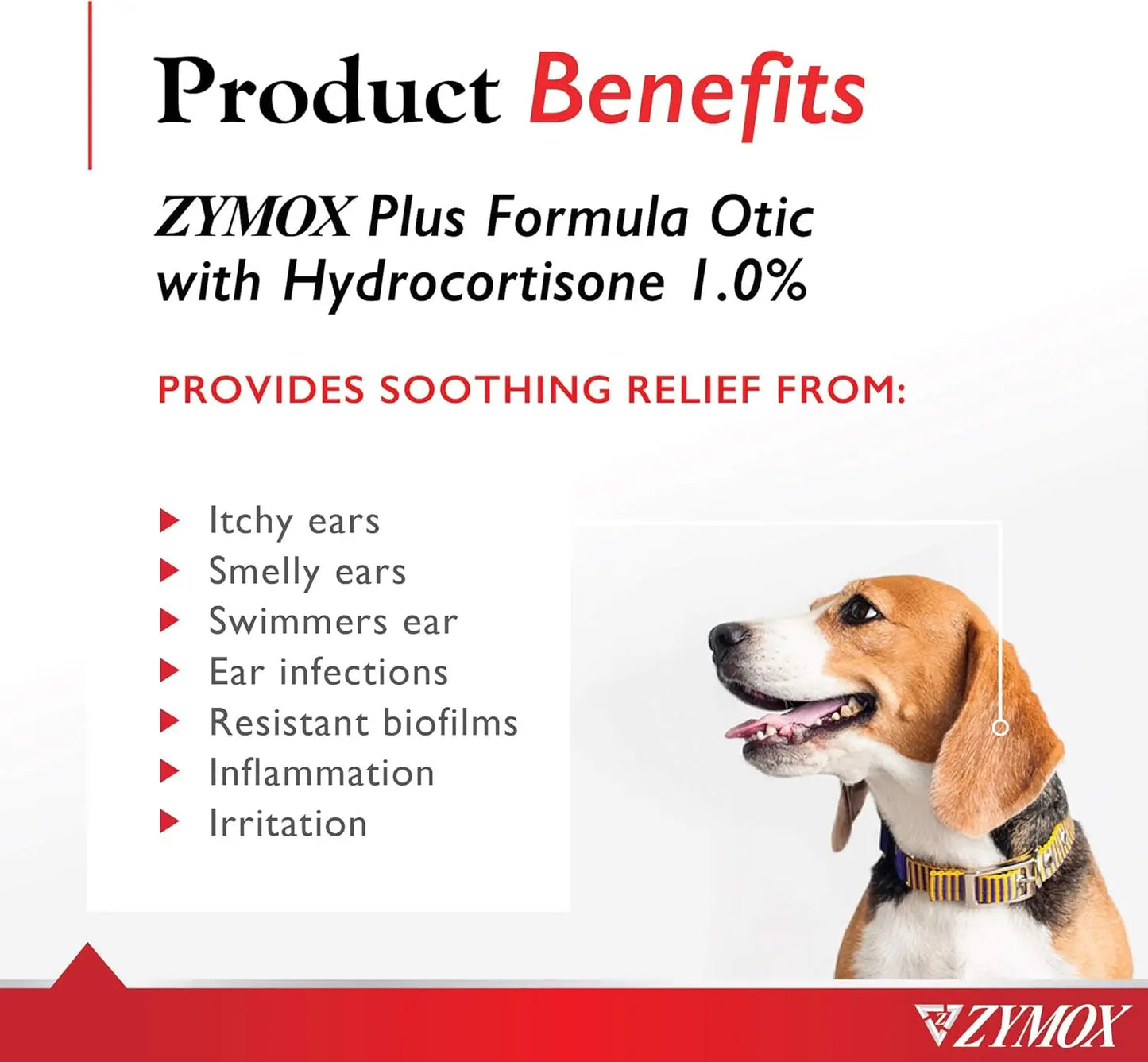 Advanced Plus Enzymatic Otic Ear Solution for Dogs & Cats with Hydrocortisone
