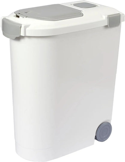 Airtight Pet Food Storage Container 20 Lbs (24 Qt) with Scoop – Dog & Cat