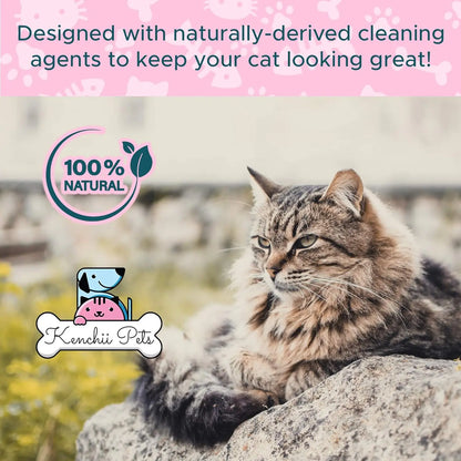 All-Natural Cat Detangler Spray, Moisturizing Coat Shine Conditioner for Kittens