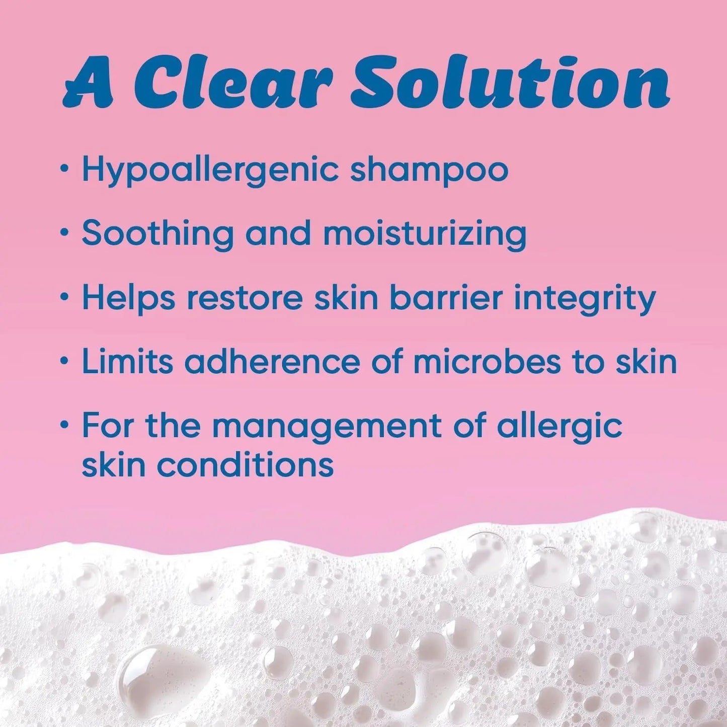 Medicated Pet Shampoo for Dogs & Cats – Hypoallergenic, Soothing, Moisturizing