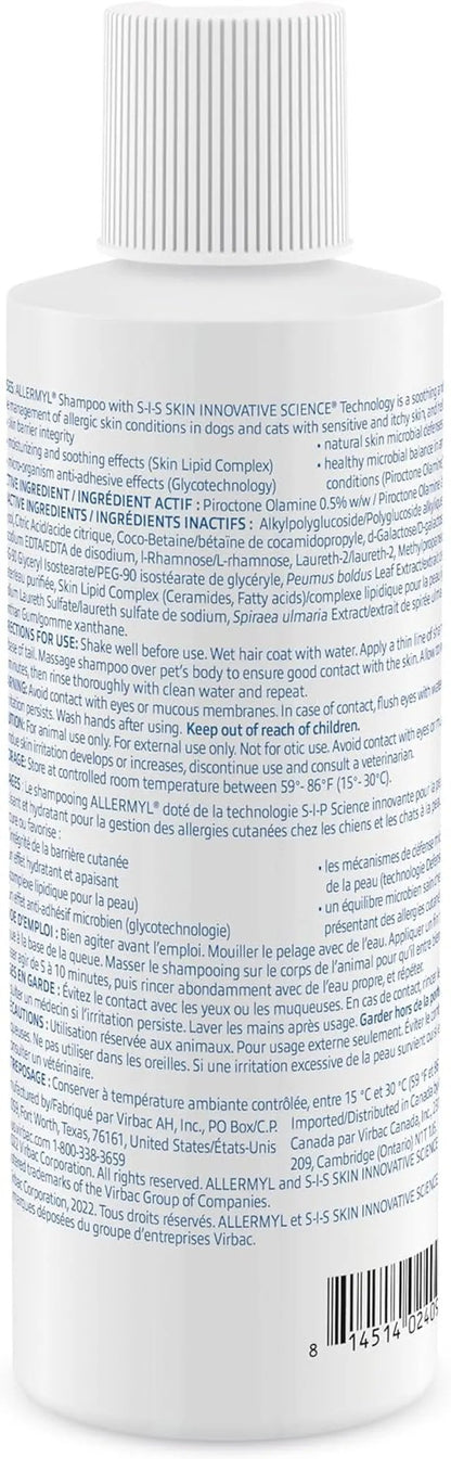 Medicated Pet Shampoo for Dogs & Cats – Hypoallergenic, Soothing, Moisturizing