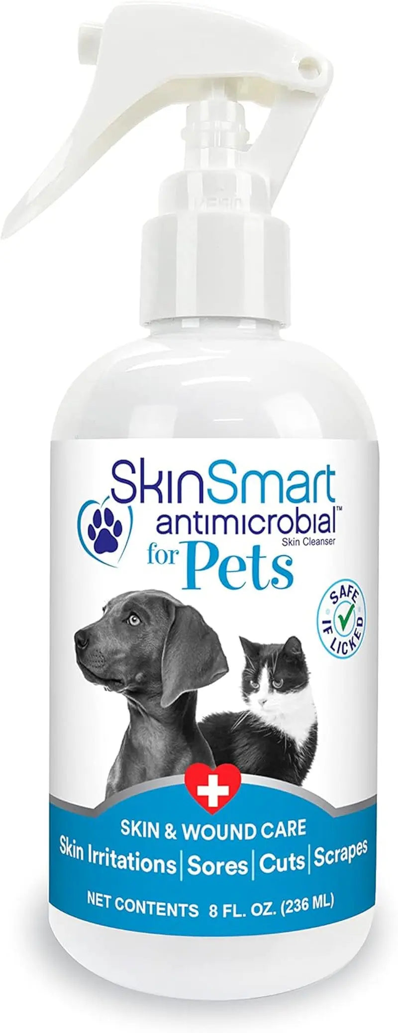 Antimicrobial Wound Spray for Dogs & Cats Hypochlorous Healing 8oz Default Title