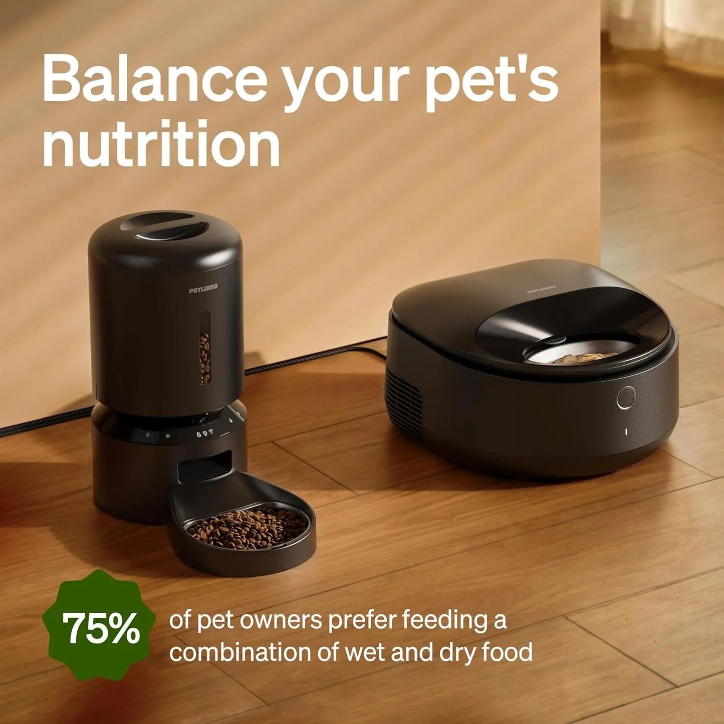 Automatic Cat Feeder for Wet Food – 3-Day Cooling Smart Feeder w/ App Control