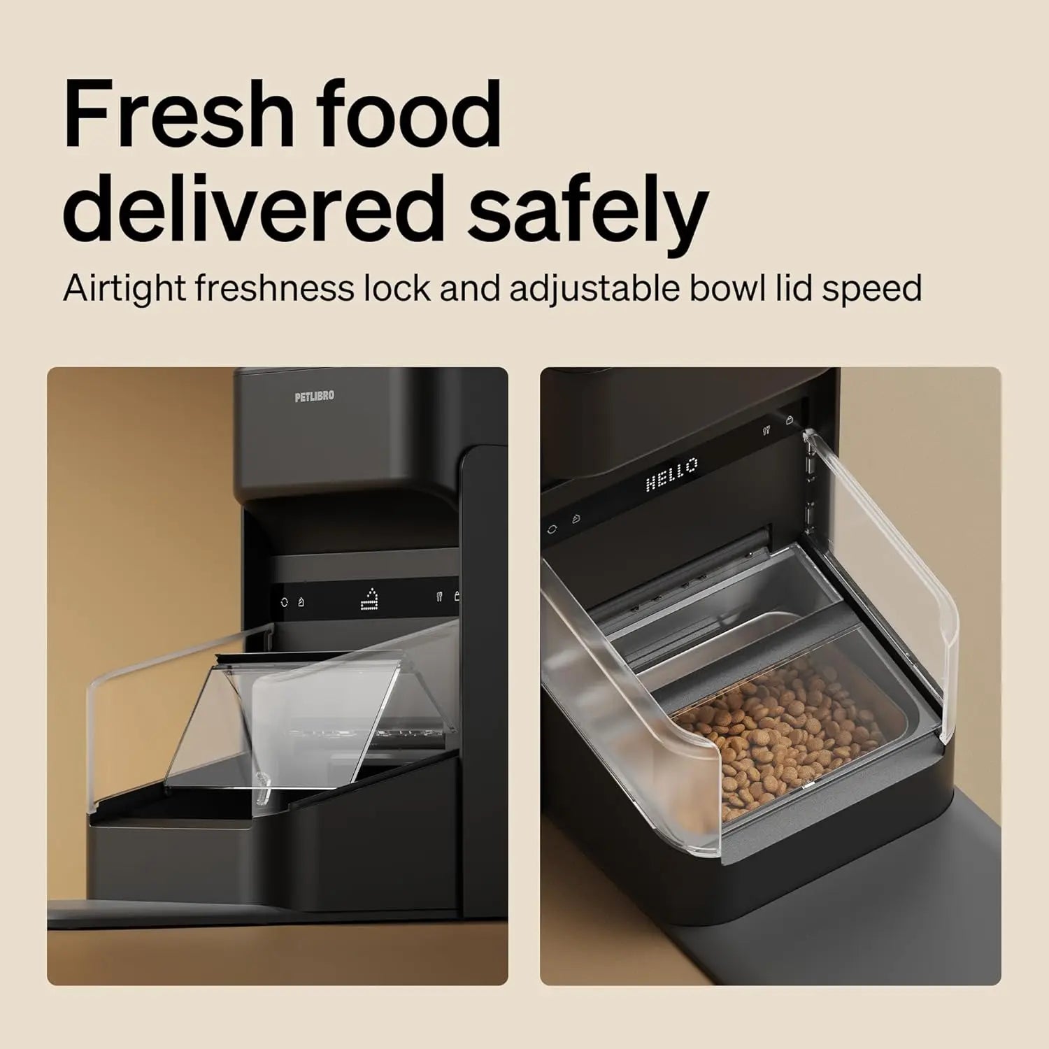 Automatic Cat Feeder with Collar Sensor & App Control for Multi-Cat Homes