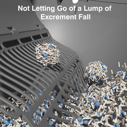 Automatic Self-Cleaning Cat Litter Box WiFi APP Control XL for Multiple Cats (black)