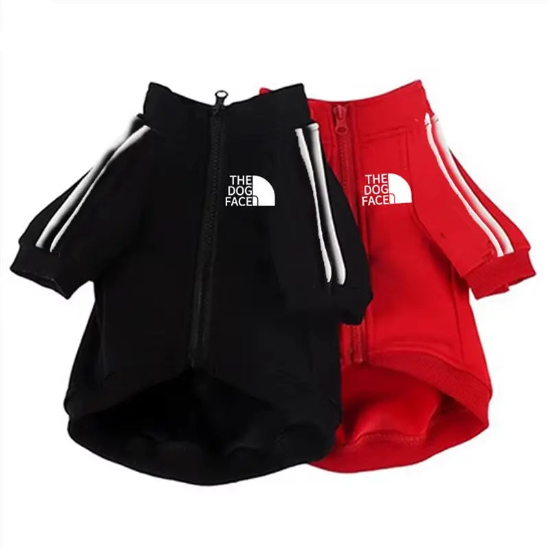 Autumn & Winter Zipper Fleece Dog Hoodie– For Small, Medium & Large Dogs (XS-8X)