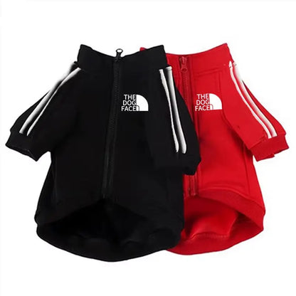 Autumn & Winter Zipper Fleece Dog Hoodie– For Small, Medium & Large Dogs (XS-8X)