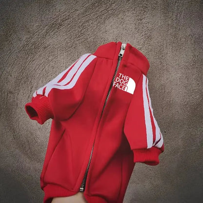 Autumn & Winter Zipper Fleece Dog Hoodie– For Small, Medium & Large Dogs (XS-8X)