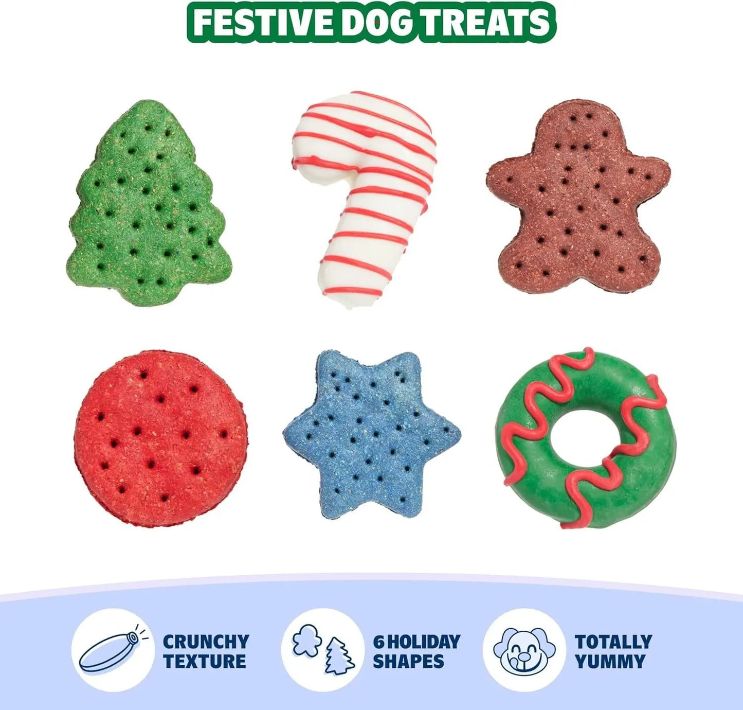 BarkBox Dog Advent Calendar – 8 Plush Toys & 16 Treats Holiday Gift Box