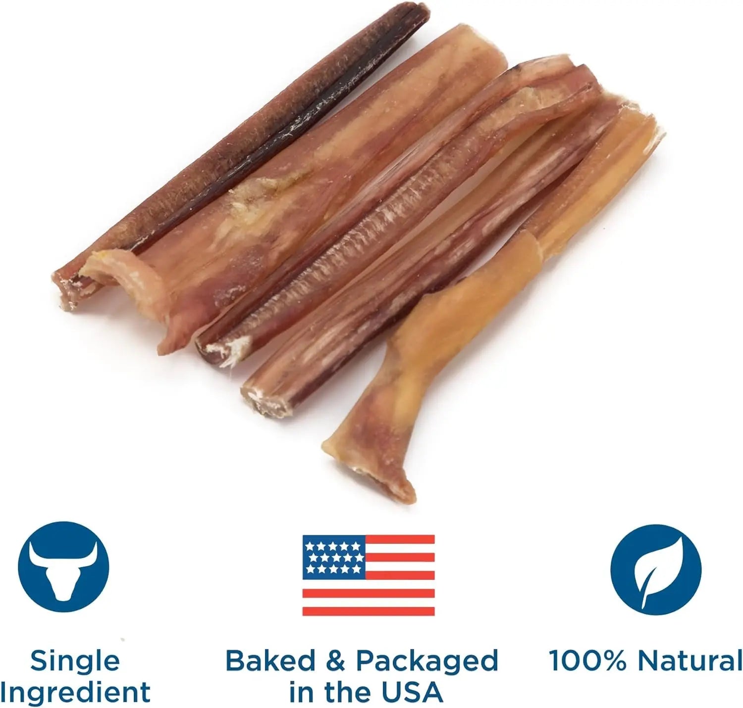Best Bully Sticks Natural Beef Dog Chews – Grass-Fed, Grain & Rawhide Free