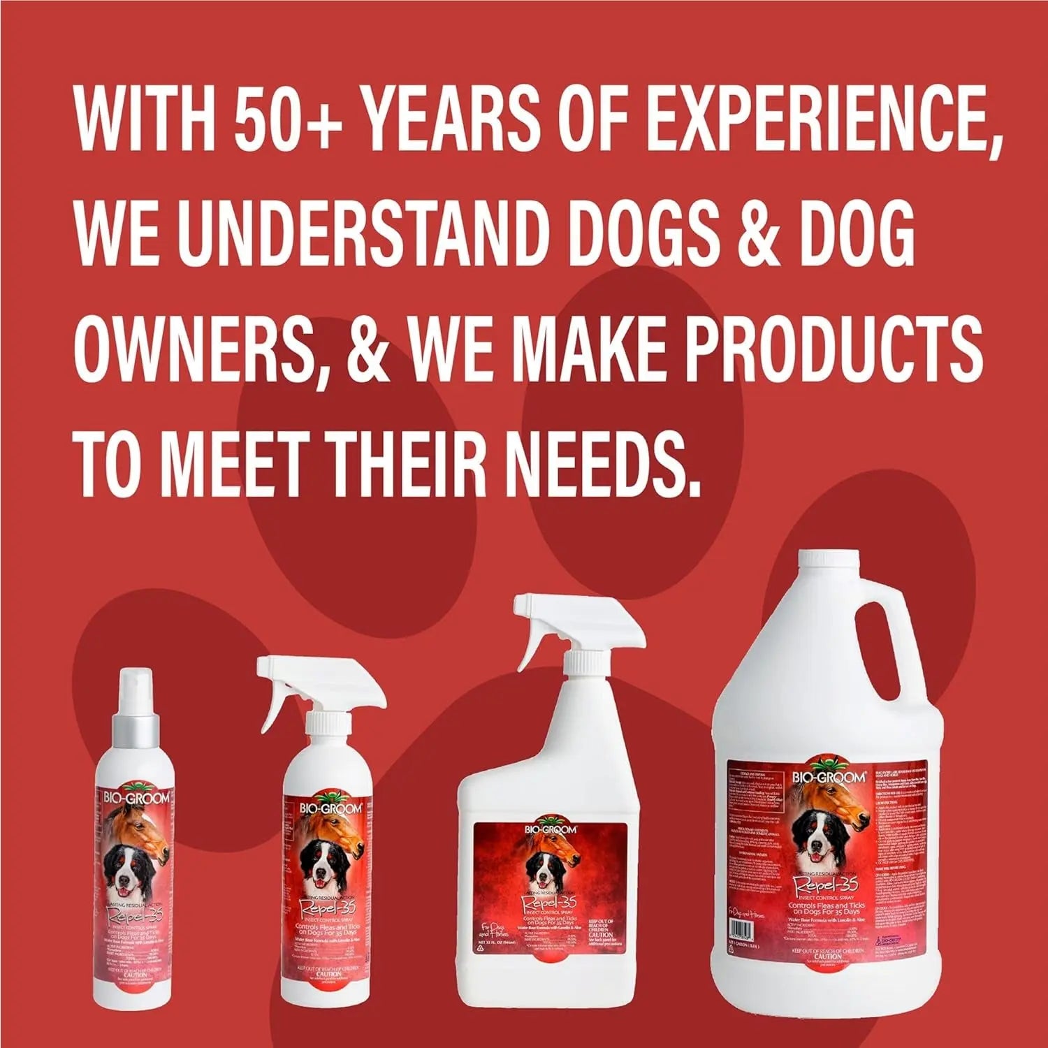 Bio-Groom Shampoo & Repel Combo – Natural 2-Pack