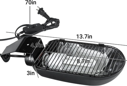 Bird Cage UVB Light Fixture Kit 20W UVA UVB Lamp for Aviary Health