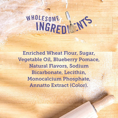 Blueberry Pie Lick’N Crunch Dog Cookies – Real Blueberries, Puppy Treat & Snack